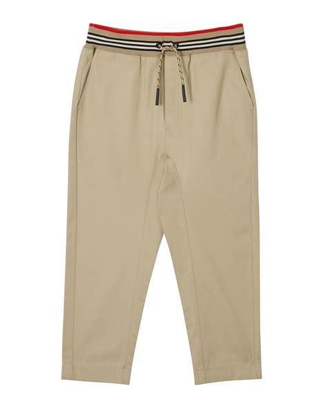 Burberry Girl's Dilan Drawstring Pants, Size 3